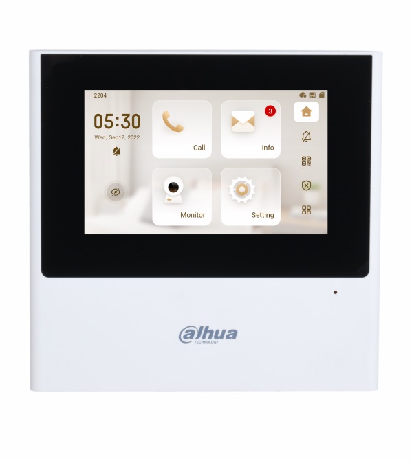 Монитор видеодомофона DAHUA DHI-VTH2611L-WP