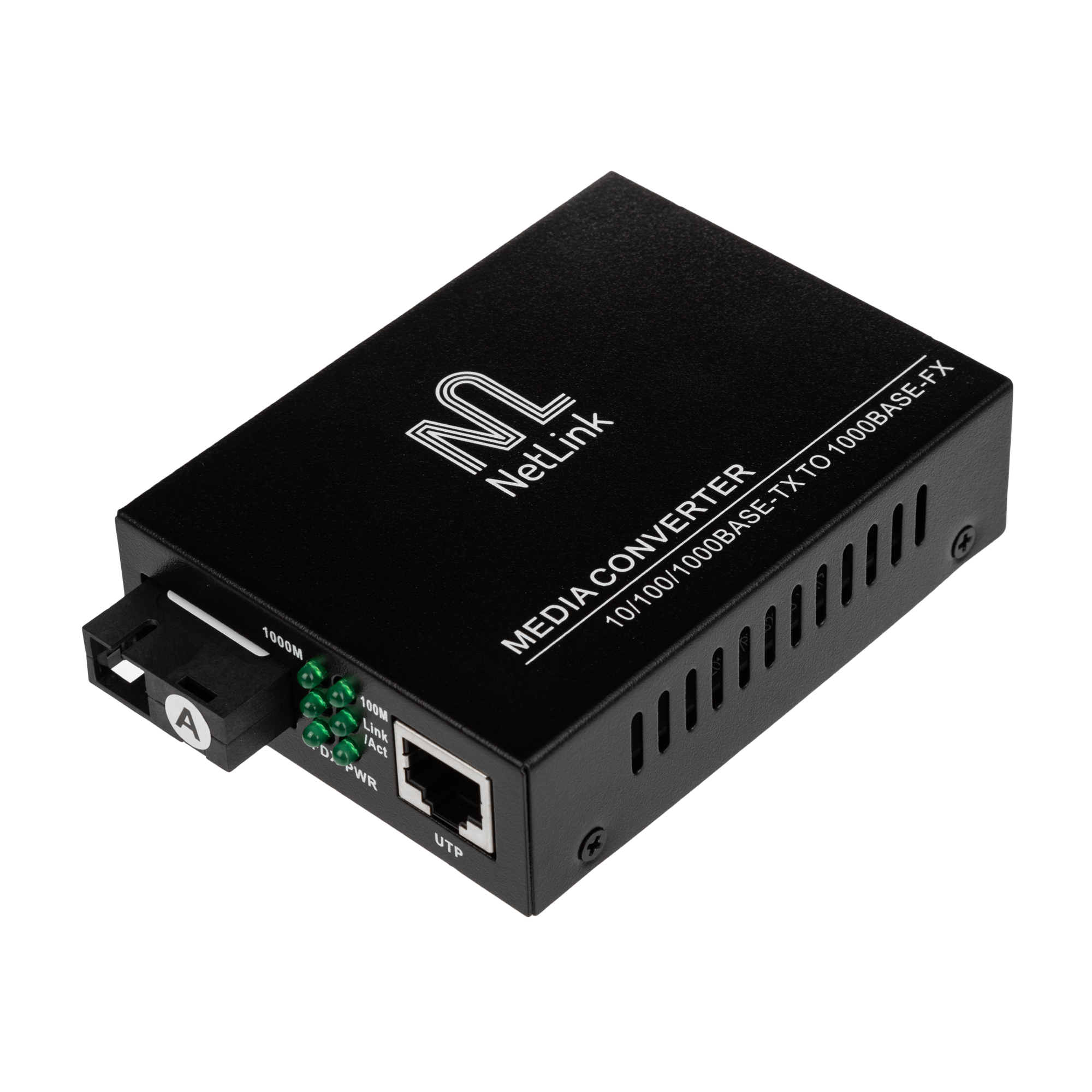 Медиаконвертор NetLink GE-920A20SC (Tx-1310nm, Rx-1550nm) 10/100/1000Mb