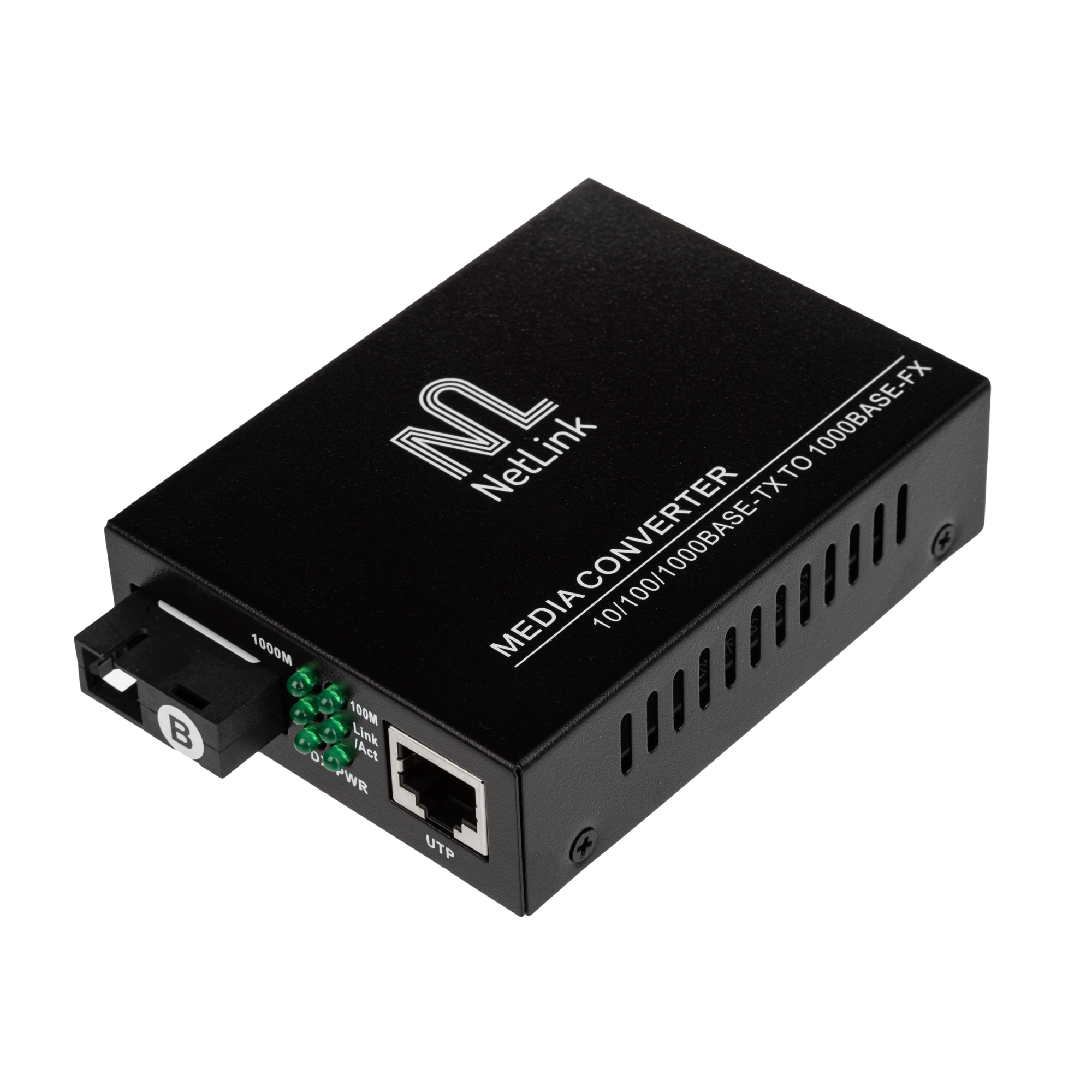 Медиаконвертор NetLink GE-920B20SC (Tx-1550nm, Rx-1310nm) 10/100/1000 Mb